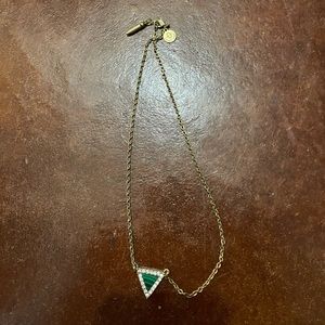 Beautiful emerald green Loren Hope necklace!